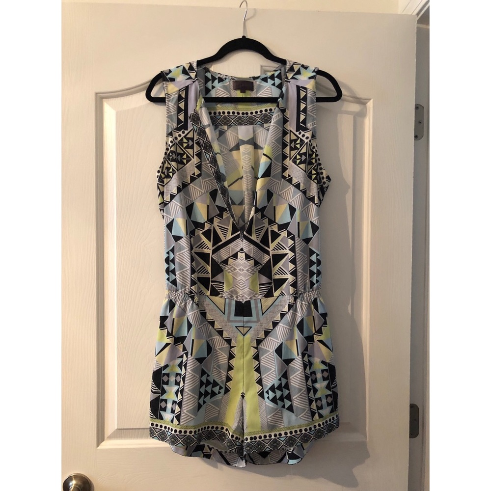 Hale Bob Geometric Romper